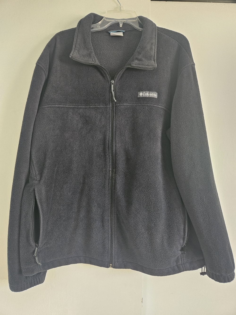 Columbia Black Full-Zip Fleece Jacket 2xl